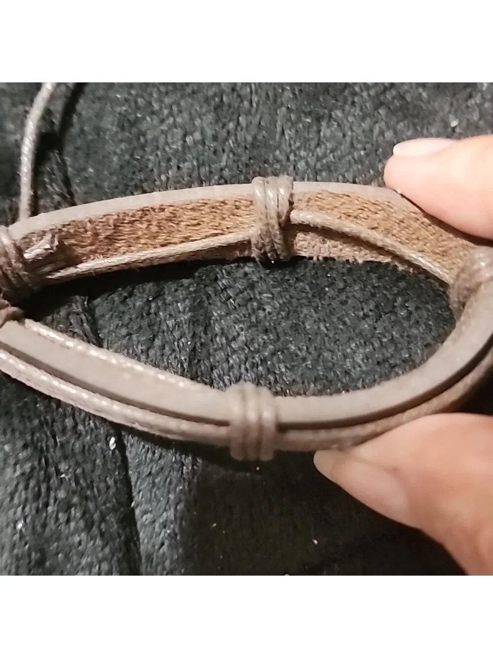 Men's Adjustable Black and Brown Leather Braided Bracelets- Set of 3